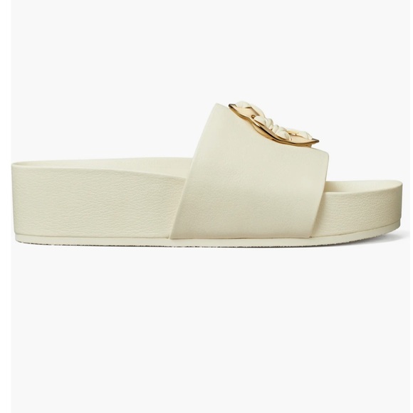 Tory Burch
Double-T platform leather slides🌸 - Picture 9 of 10